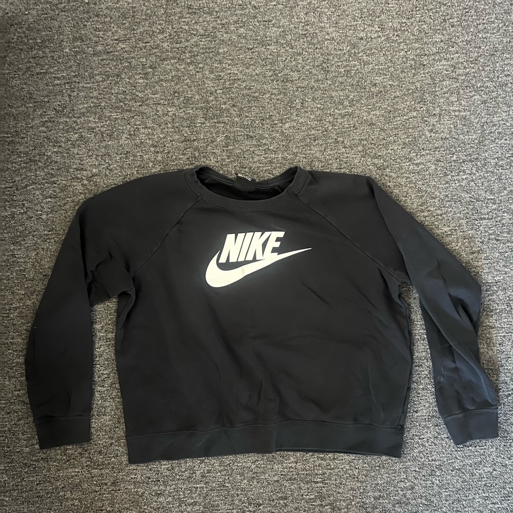 Nike Black Crewneck Sweatshirt - Size L